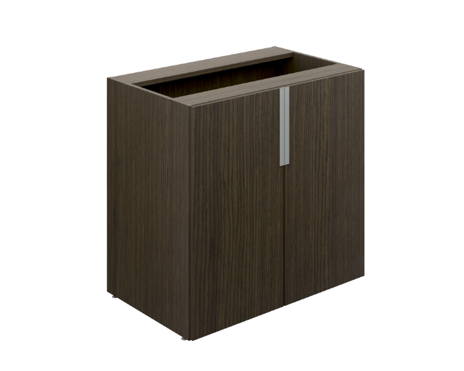 Mountable 2-door cabinet 30 x 19 x 28" Bento