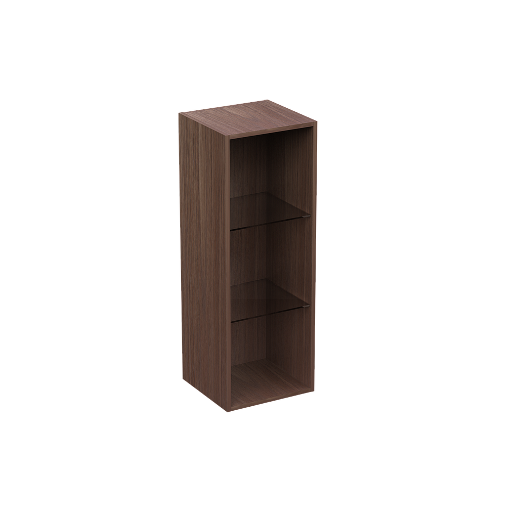 Librero s/Archivero Abierto c/Vidrio 37 x 35 x 105 cm Bento