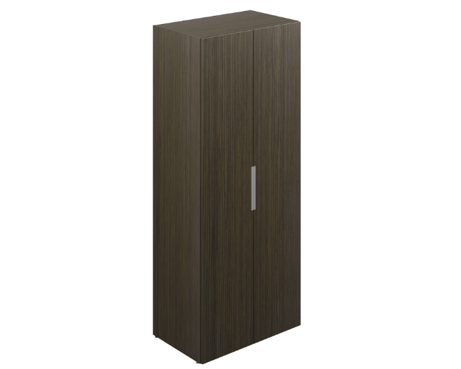 4-Shelf closed bookcase w/cabinet 30 x 19 x 72" Bento