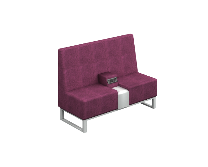 Lounge with axil 61 x 26 x 44" Venti