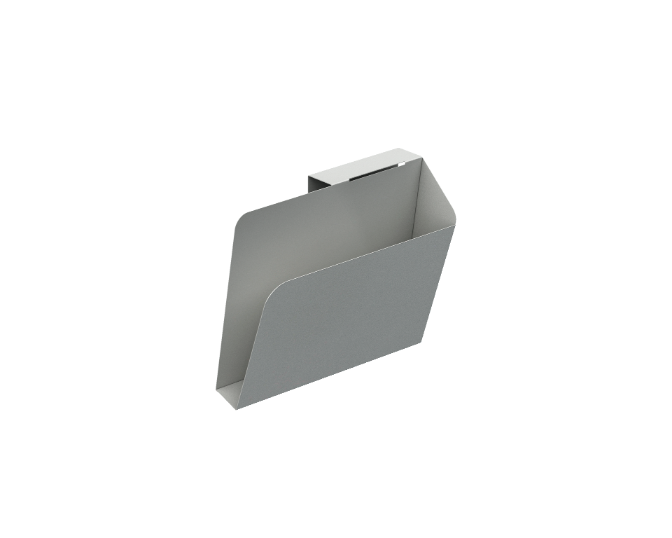 [GAC882LPL37] Carpetero a Biombo 30 x 10 x 24 cm (Izquierdo, Rojo)