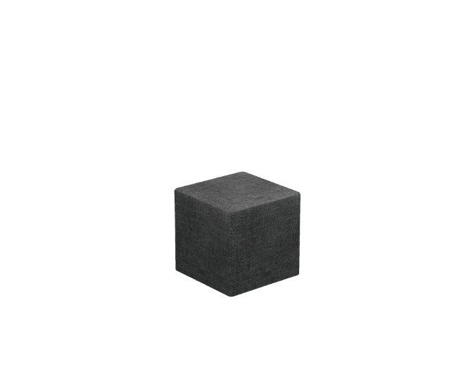 [GDD265FY89] Pouf Cubo 50 x 50 cm (Sydney Rose)