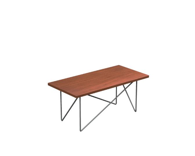 [GDD518120CN19PT01] Kalia Occasional Table 48 x 24 x 20.5" WV (Silver Apricot, Aluminio)