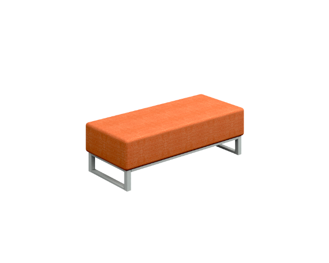 Backless lounge 61 x 26 x 20" Venti