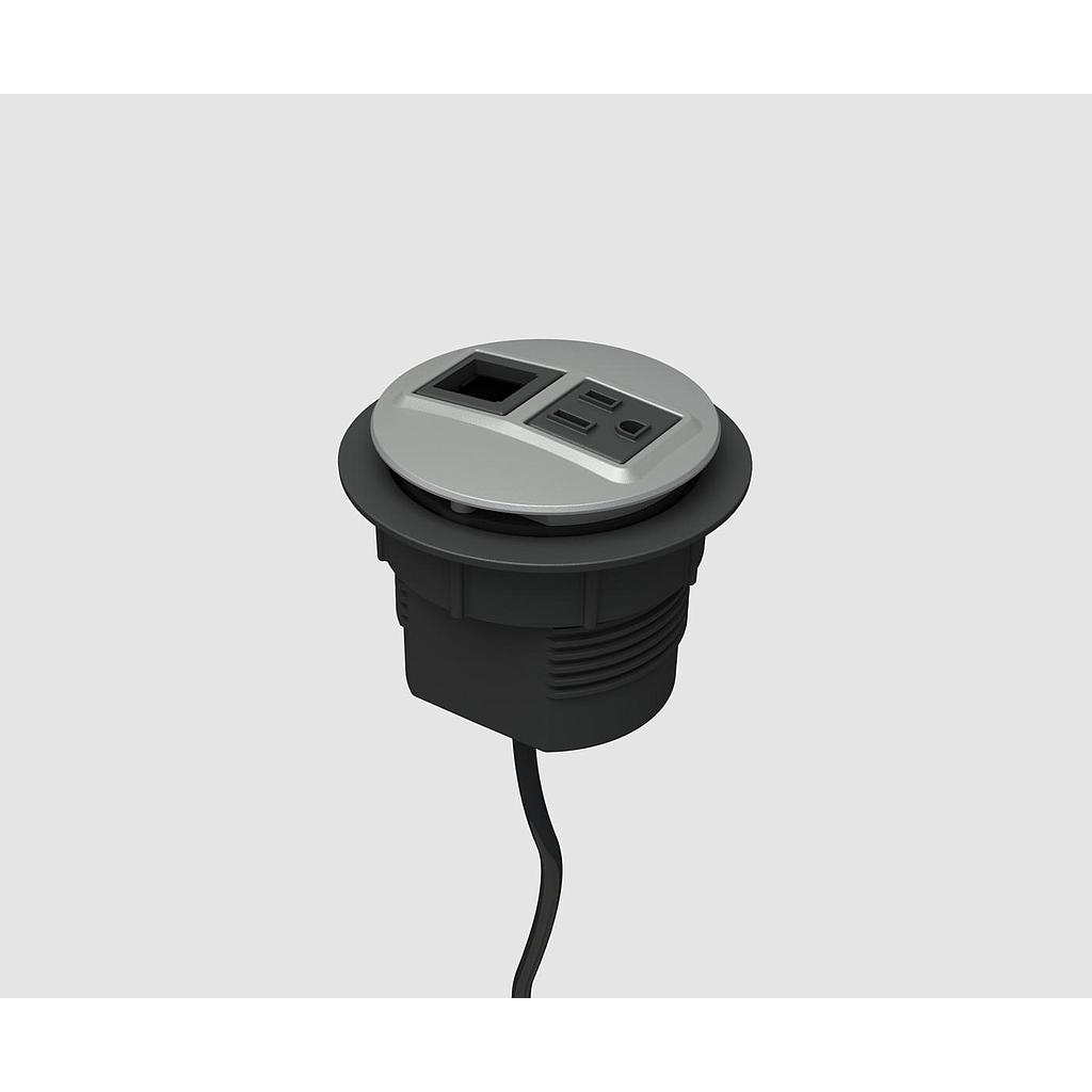 Node (2.0) 1 power, 1 open data 72" cord