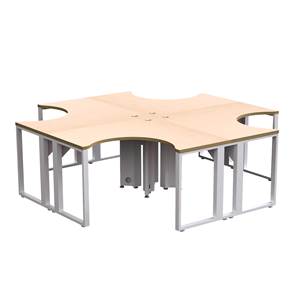 Modulo Cruceta Pata Metal 240 x 240 x 75 cm Urban