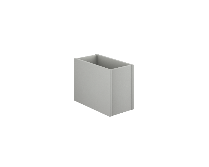 Prime LPL wastebasket 7.6 x 14 x 13"