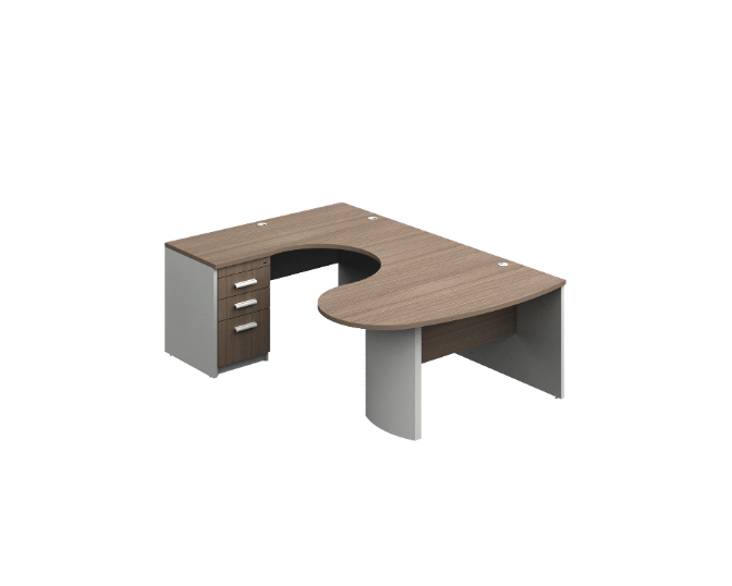 Curvilinear U-group 61 x 78 x 30" Prime