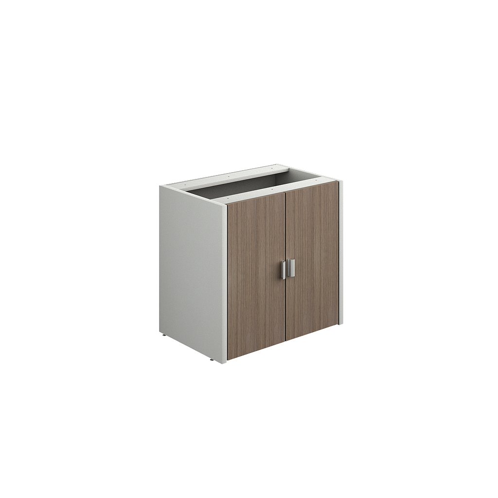 2-Doors cabinet 30 x 19.6 x 29" Prime