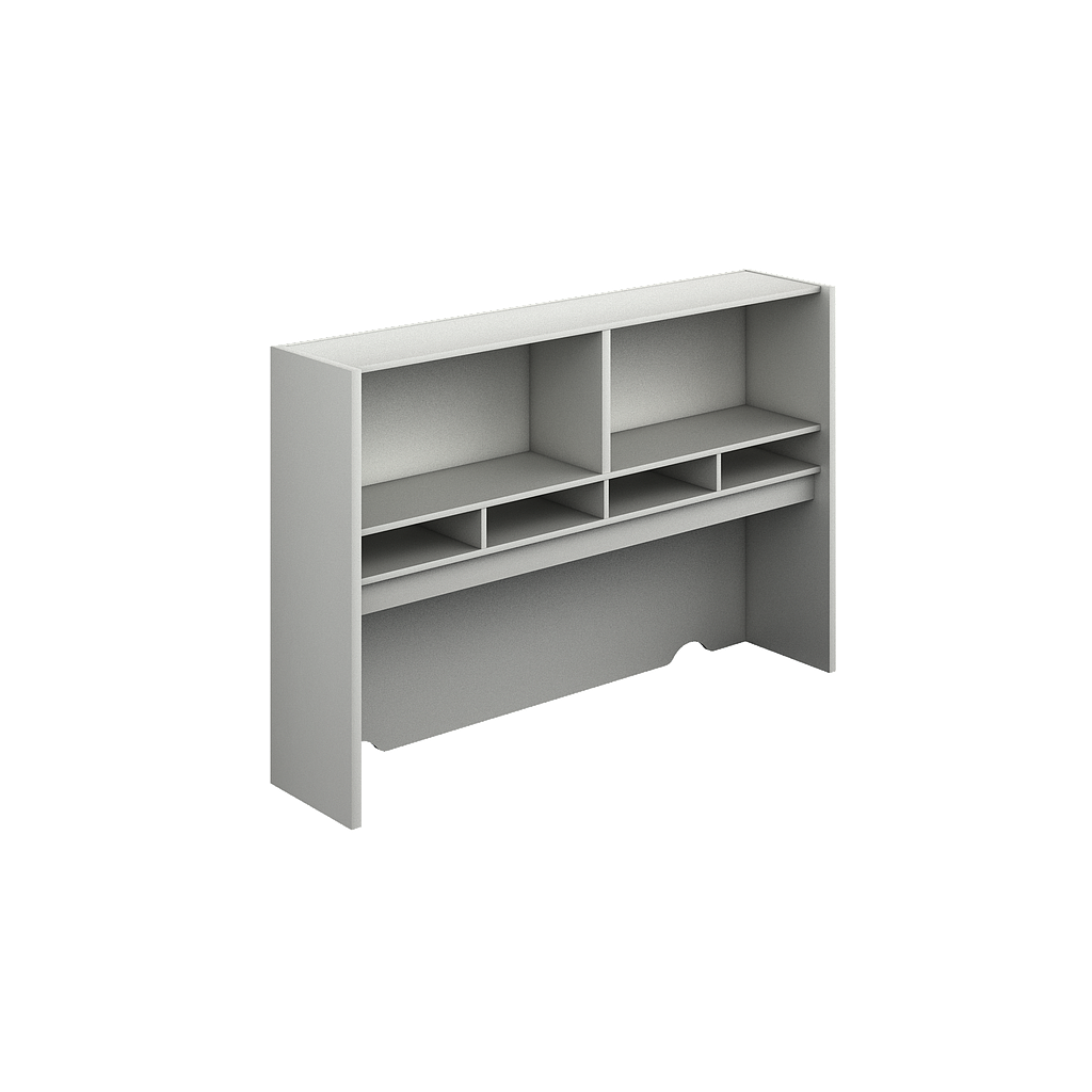 Librero s/Credenza Abierto con Papelera 163 x 35 x 105 cm Prime